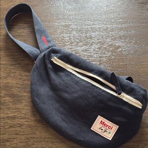 Merci Linen Fanny Bag